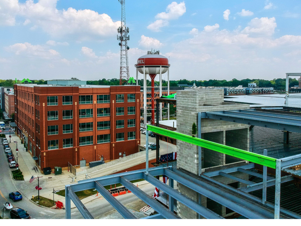 Outside building picture of Merchants Captial's new building structure.